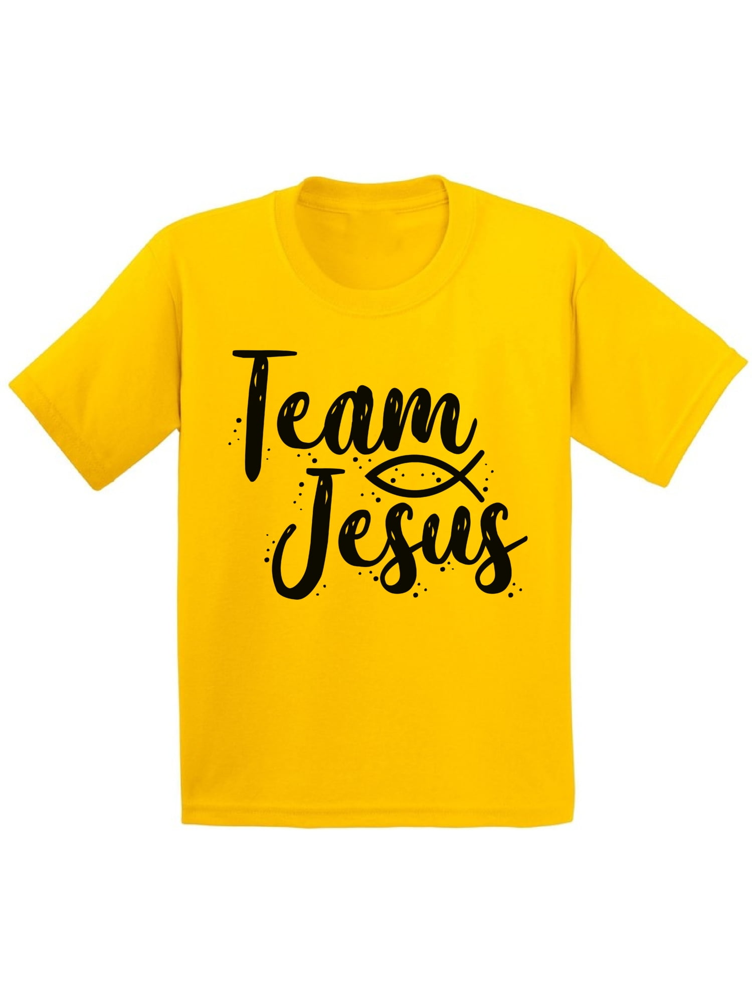 Awkward Styles Team Jesus Youth T Shirt Christ Shirt for Kids Christian ...