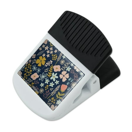 

Mimi Flowers Floral Pattern Refrigerator Fridge Magnet Magnetic Hanging Hook Note Snack Clip