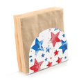 thumbnail image 2 of Blue Red Stars Napkin Holder for Table Clear Napkin Stand Paper Holder Acrylic Organizer Dispenser Napkins for Dinner Kitchen Restaurant Room, 2 of 8