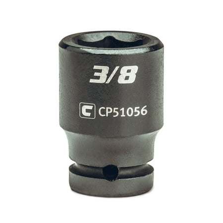 UPC: 0886352510561 | Capri Tools 3/8-Inch Shallow Impact Socket  1/4-Inch Drive  6-Point  SAE