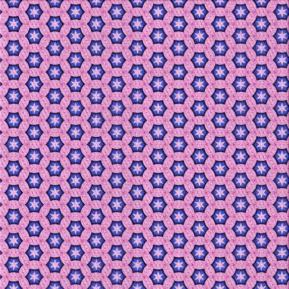 Ahgly Company Machine Washable Indoor Square Transitional Purple Amethyst Purple Area Rugs, 7' Square