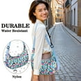 thumbnail image 5 of Crossbody Handbag for Women – Water-Resistant & Lightweight, Artistic Dragonfly Nature Print, Insect Lovers Pattern, Spacious Durable Purse for Nature Lovers, 5 of 5