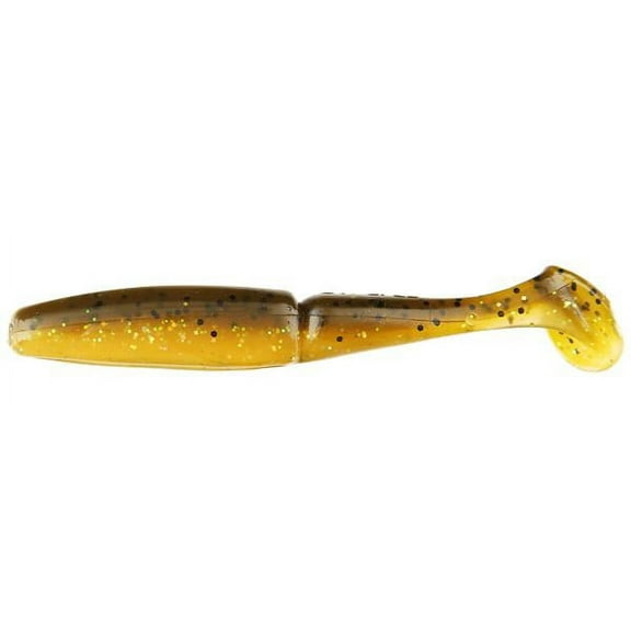 Gambler Little EZ 3 3/4 inch Segmented Paddle Tail Swimbait (Red Ear)