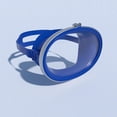 thumbnail image 1 of Máscara de natación, gafas de buceo, antivaho, a prueba de fugas, equipo de snorkel portátil de vidrio para adultos, gafas de visión amplia de una marco de acero azul, 1 of 8