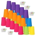 thumbnail image 1 of Vasos Multicolor Apilables ApileCups 5Pzas 7x10cm Plástico ABS Multicolor Vasos Apilables., 1 of 1