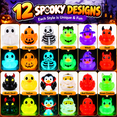 thumbnail image 4 of FanYule Halloween Mini Resin Ducks Glow in the Dark Novelty Halloween Party, 120 PCS, 4 of 7
