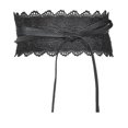 thumbnail image 1 of Cinturón ancho de encaje para mujer, banda para la cintura, decoración para vestido de fiesta, 1 of 5