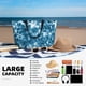 thumbnail image 5 of Disketp Blue Tie Dye Bolsa de Playa de Gran Capacidad, Bolso Impermeable y a Prueba de Arena para Mujer, Ideal para Playa, Piscina y Natación, 5 of 7