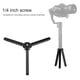 thumbnail image 4 of Mini trípode de aleación de aluminio de 15 kg de carga pesada, plegable, con tornillo de 1/4'', accesorio para DJI Zhiyun, 4 of 10