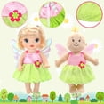 thumbnail image 5 of K.T. Fancy 9 Pcs Alive Baby Doll Clothes Set,  10-12 inch Girl Doll Outfits Accessories with Jumpsuit & Skirts, 5 of 8