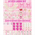 thumbnail image 2 of Kit de 87 Adornos para , Broches y Alfileres para Mujer, Adornos para Zapatos con Lazos, Kit de Bricolaje para Zapatillas con de Diamantes de Imitación., 2 of 7