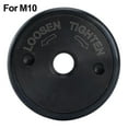 thumbnail image 1 of Angle Grinder Flange Nut Quick-Lock M10 M14 5/8-11 Thread Self-Locking Flange Grinding Disc & Secure Polishing Attachment, 1 of 8