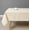 Beige, variant on Beige Rectangle Tablecloth Wrinkle Resistant Washable Fabric Table Cloth for Dining, Kitchen, Parties, Weddings and Outdoor Use 60 Inch by 84 Inch