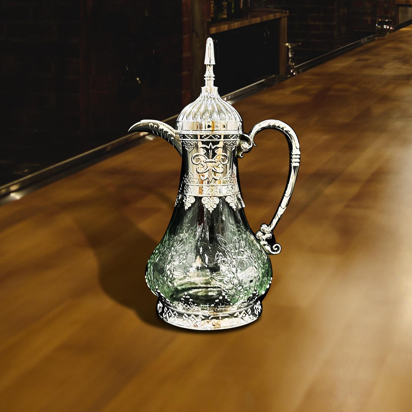 Kokiya Arabic Coffee Pot Beverage Dispenser Tea Pitcher for Home Camping Gatherings