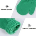 thumbnail image 4 of CRILSTYLEO 12Pairs Kid's Knitted Acrylic Gloves Winter Warm Mittens Lightweight Assorted Color, 4 of 8