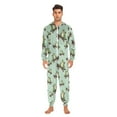 thumbnail image 6 of joogoo Frogs on Skateboards Unisex Adults Onesies Pajamas Jumpsuits L, 6 of 7