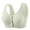 Green, variant on Bras for Women Wireless Seamless Ice Silk Bralette Front Closure Padded Support Slim Tank Style for Daily Wear & Low-Impact Activities Green XXL