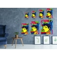 thumbnail image 4 of Awkward Styles Contemporary Painting Metal Print Wall Art Abstract Male Portrait Home Decor Expressive Artwork, 4 of 5