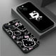 thumbnail image 2 of Funda de silicona para iPhone, carcasa negra, Hello Kitty, rosa, Kitty, blanco, 15, 14, SE, 13 Pro, 8, 7 Plus, 6s, XR, 11, XS, X, 12, Mini, 14 Pro Max, 2 of 5