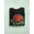 thumbnail image 3 of Alien With Snapback Hat Sweatshirt Men -Image by Shutterstock, Male XX-Large, 3 of 4