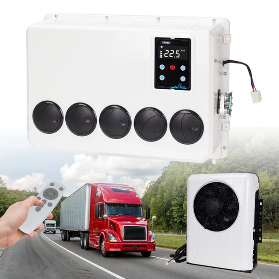 12000 BTU 12V Truck Cab Air Conditioner Split AC for Semi Trucks Bus RV Caravan