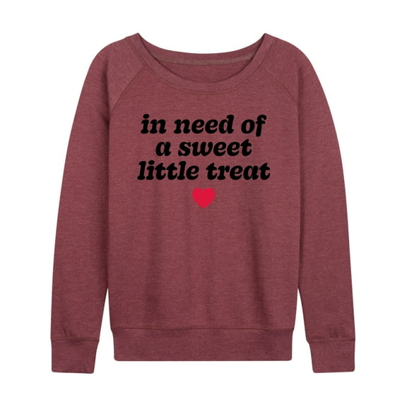 Instant Message - In Need Of A Sweet Treat - Women's Lightweight French Terry Long Sleeve Shirt