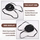 thumbnail image 5 of One-Shoulder Small Backpack Wallet Ladies Mini Travel Backpack Black, 5 of 5