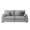 Grey, variant on AFO 76" Modern Linen Sofa Couch with USB and Type-C Charging, Flip-Top Armrest Storage and Side Pockets, Beige