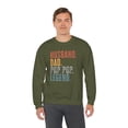 thumbnail image 5 of Pop Pop Husband Dad Fathers Day Sweatshirt Gift Crew Neck Shirt Long Sleeve, 5 of 5