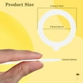 thumbnail image 4 of maskred 12pack/lot Versatile Silicone Replacement Gasket Seals Airtight And Durable Silicone Gasket 5Set, 4 of 6