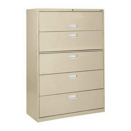 Sandusky Cabinet,42 x 66-3/8 x 19-1/4 In,Putty LF6A425-07
