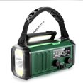 thumbnail image 2 of Radio Hand Crank Emergency 20000mAh Solar AM/FM (versión La UE) Verde, 2 of 9