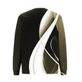 thumbnail image 3 of Blusa y camisa de manga larga con cuello vuelto para hombre, jersey de solapa de manga corta, top deportivo de manga corta con solapa, blusa de poliéster para hombre, 3 of 4