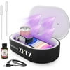 Zetz UV Phone Sanitizer, Disinfecting Box Sterilizer for Smartphone, Cell Phone, Mask and All Gadgets, with Wireless Fast Charging and Aromatherapy Functions.