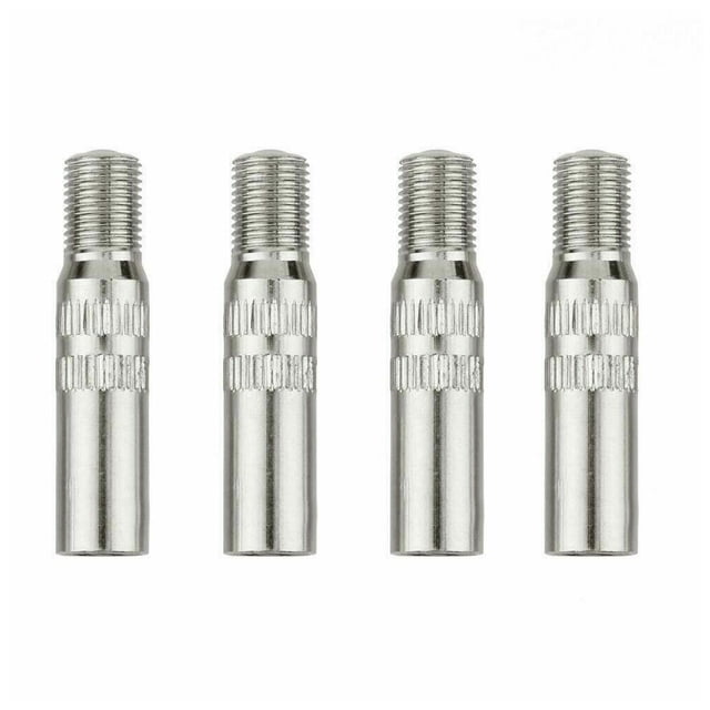 Riwesomey Paquete de 4 extensores de válvula de rueda de neumático de coche, vástago de Metal, camión, automóvil, extensión de llanta de Vehículos, repuestos y accesorios Mis