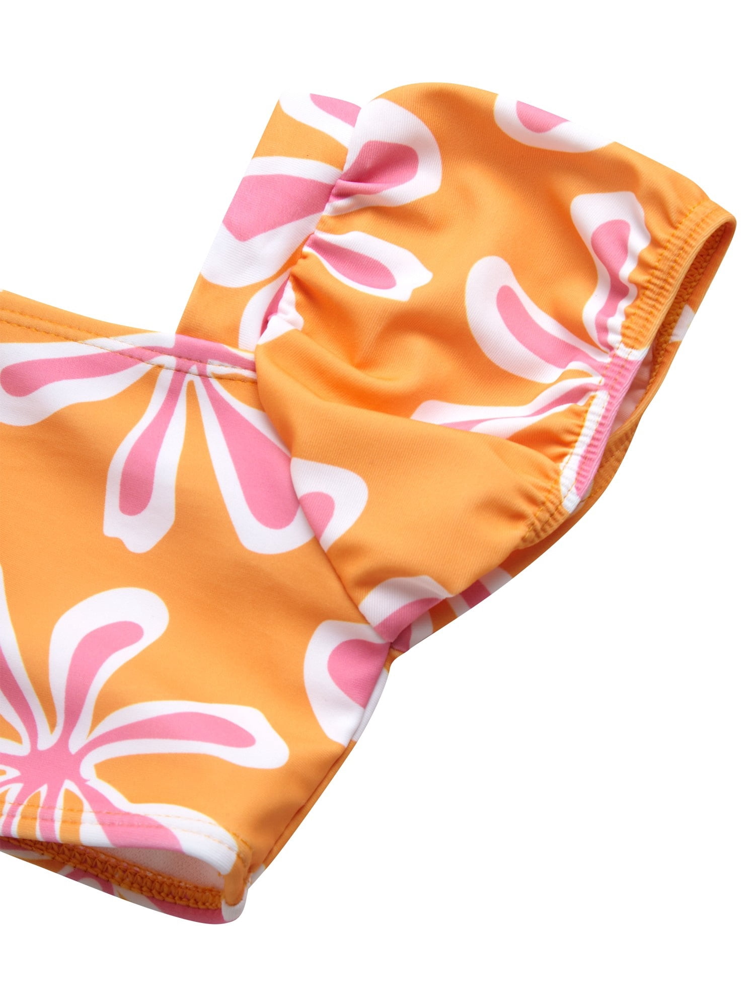Jessica Simpson Toddler Girl Swimsuit Set with Shorts, 3- Piece Set, Sizes 2T-4T