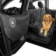 thumbnail image 1 of Cobertor para asiento de perro Ruff Liners mediano negro impermeable para autos, 1 of 6