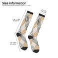 thumbnail image 5 of Easygdp Geometric Fashionable Adult Sockings&Sports Sockings&Breathable Sockings, Non-Pilling,Contrasting Color Design, 5 of 9