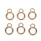 thumbnail image 1 of unbranded 6Ud De Aleación Dorados Para Llavero Con Seguro Para Accesorios De Bolsas, 1 of 8