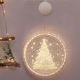 thumbnail image 4 of LED Luces Navideñas Colgando Iluminación Cortina de Árbol de Navidad Gloria Luces de hadas interiores, 4 of 8