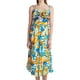 thumbnail image 1 of WILLBEST Vestido Lino Para Mujer, Moda Informal, Estampado, Tirantes, Sin Mangas, Vestido Largo, Falda Informal, 1 of 3
