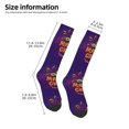 thumbnail image 2 of Balery Mardi Gras2 Calcetines novedosos Calcetines deportivos Calcetines hasta la rodilla Calcetines de algodón Calcetines originales y geniales, 2 of 6