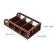 thumbnail image 2 of NIAIZEK 6Set Mini Display Rack Plastic Light Brown for Travel Entertainment Dollhouse Accessories, 2 of 6