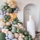 thumbnail image 2 of 124 Packs Sage Green Peach Blush Pink Balloon Garland Arch Kit for Baby Bridal Shower Wedding Jungle Safari Theme Birthday Party Decorations, 2 of 3