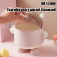 thumbnail image 4 of Kcavykas Mini Desktop Trash Can, Cute Office Organizer Storage Bucket for Clutter, Home Desk Waste Bin for Kitchen or Bathroom Gift, 4 of 6