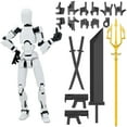 thumbnail image 1 of Mobile Doll Set, 3D Printed Titan Robot Mobile Doll, Posable Mobile Doll, Suitable For Collectors, Desktop Decoration, 1 of 5