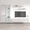 White, variant on Wall Mounted Floating Modern Entertainment Center Fly A, White, A4