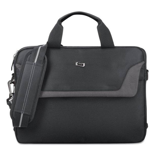Solo USLCLA1124 US Luggage Laptop Slim Brief, Black