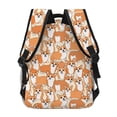 thumbnail image 3 of Haiem Corgi Animal Printed School Backpack,Casual Travel Lightweight Backpack,Durable Comfortable Multifunctional Backpack,Laptop Backpack, 3 of 5