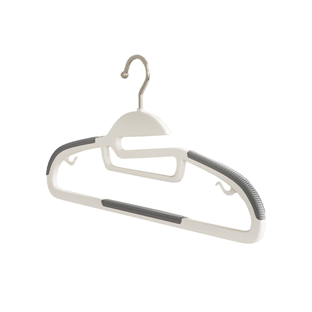 Drying Rack Clothing,Clothes Racks for Hanging Clothes Household Non Slip Non Marking Corner Drying Rack Fish Mouth Opening Clothes Hangers Dry and Wet Use Does Not Hurt the Collar